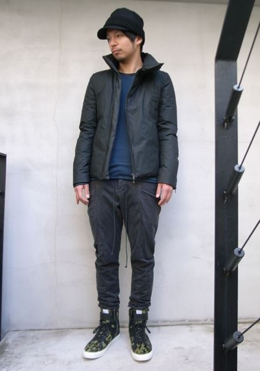 Kazuyuki Kumagai Attachment - Funnel neck down jacket.Like Rick Owens or Devoa - 1