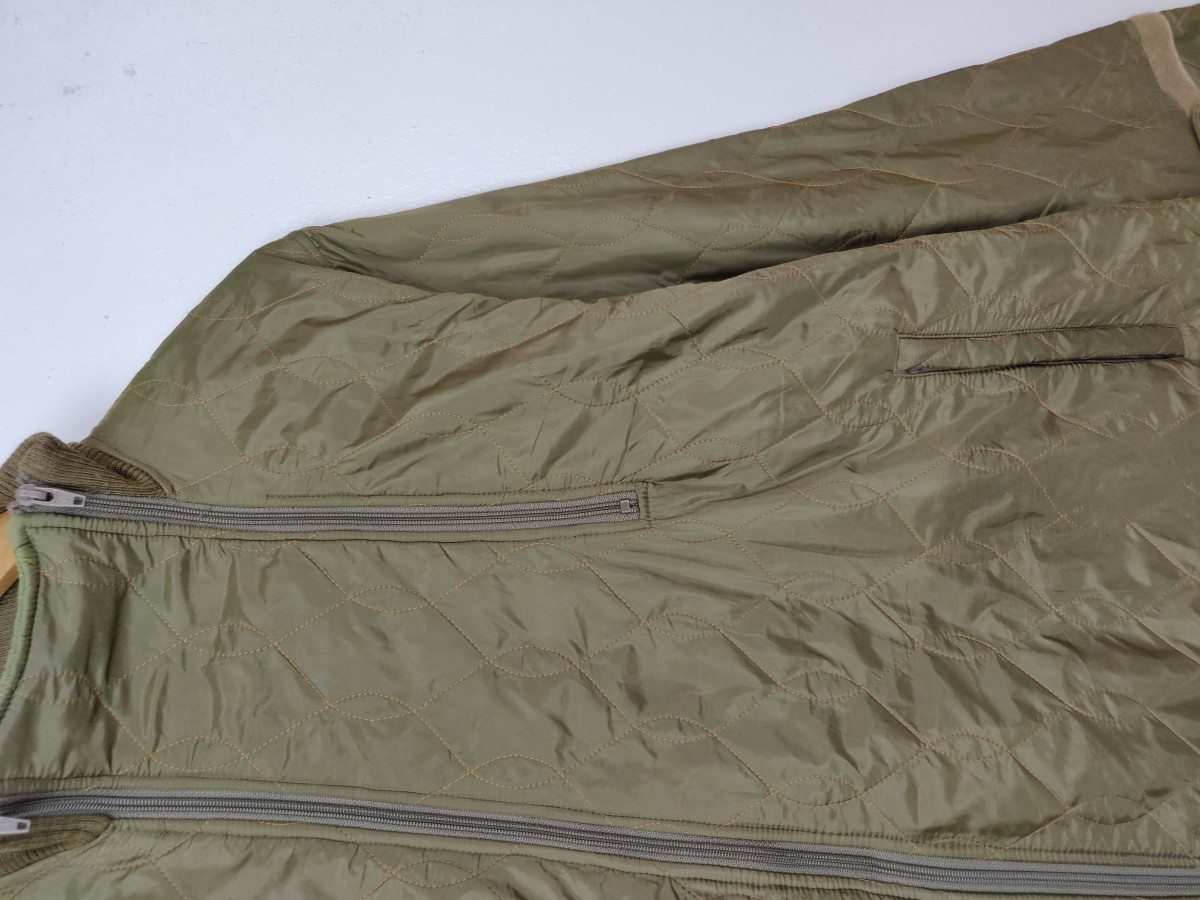 Japanese Brand - Corisco Japan Quilted Liner Jacket Zip Up Sweater - 5