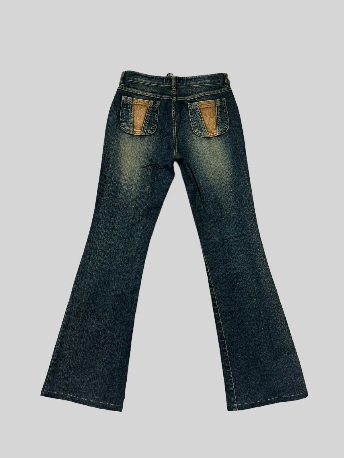 Flared Napuri Reconstructed Reworked jeans - 2