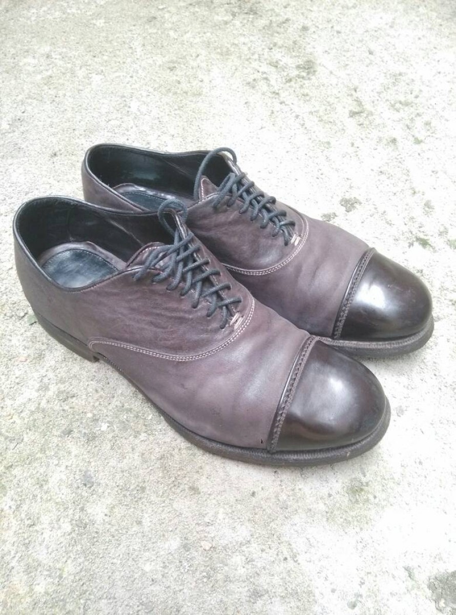 Premiata - Brown nubuck & leather derbies. Like marsell or guidi - 3