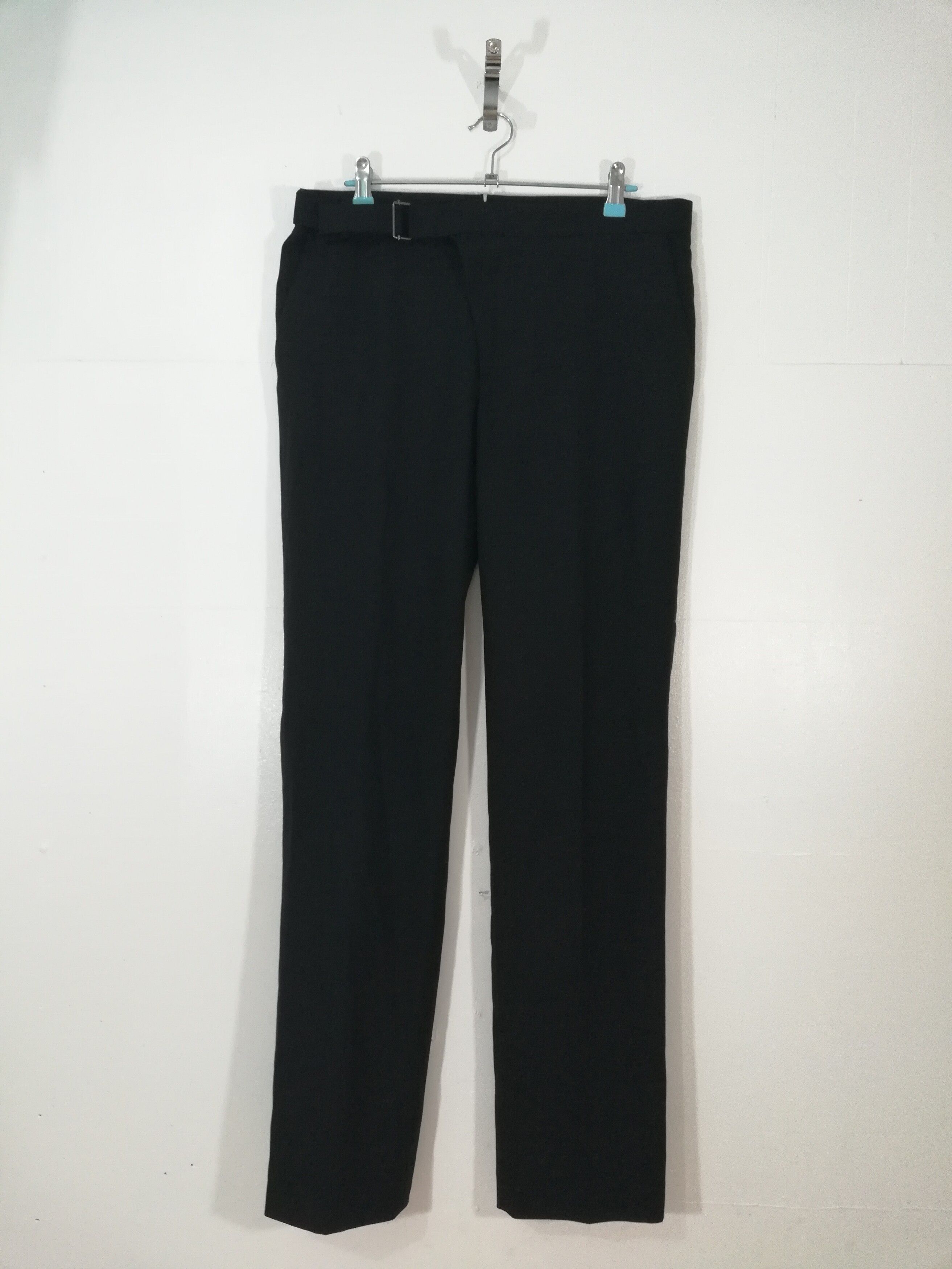 AW09 "Mirror" Runway Belted Wool Trousers - 2