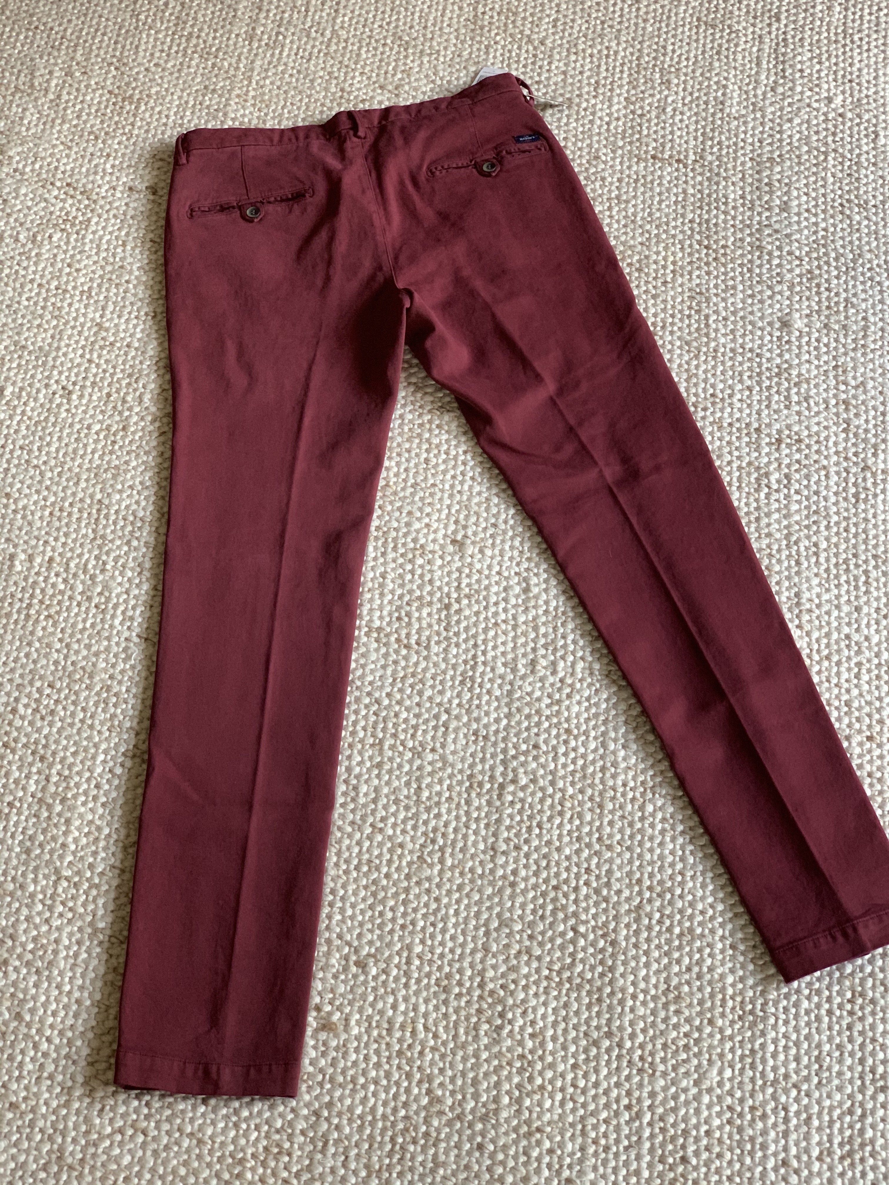 Masons - NWT $315.00 - Tricotine Jersey Slim-Fit Trousers - 2