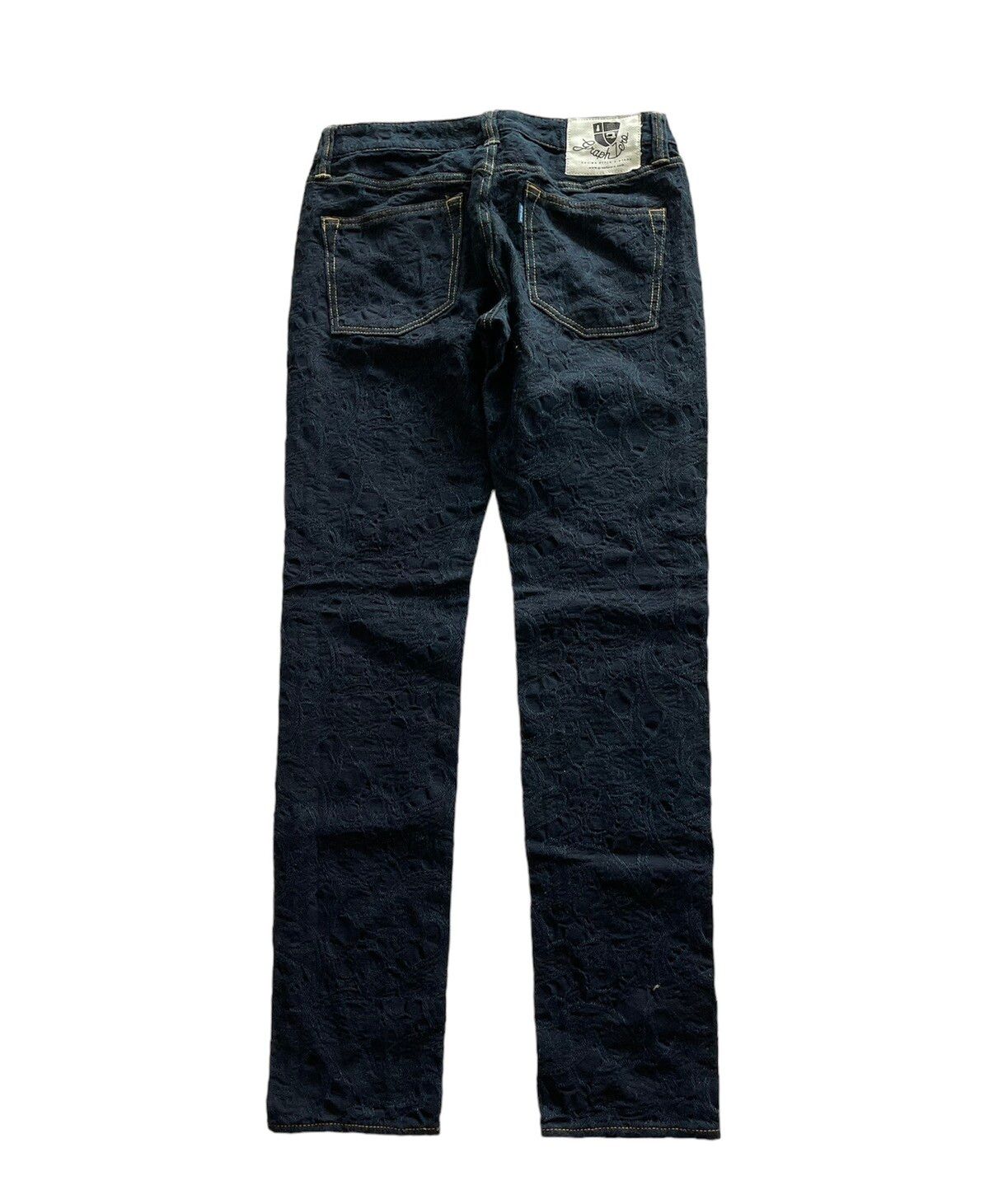 Graph Zero Jacquard jeans by Kojima Genes Japan - 1