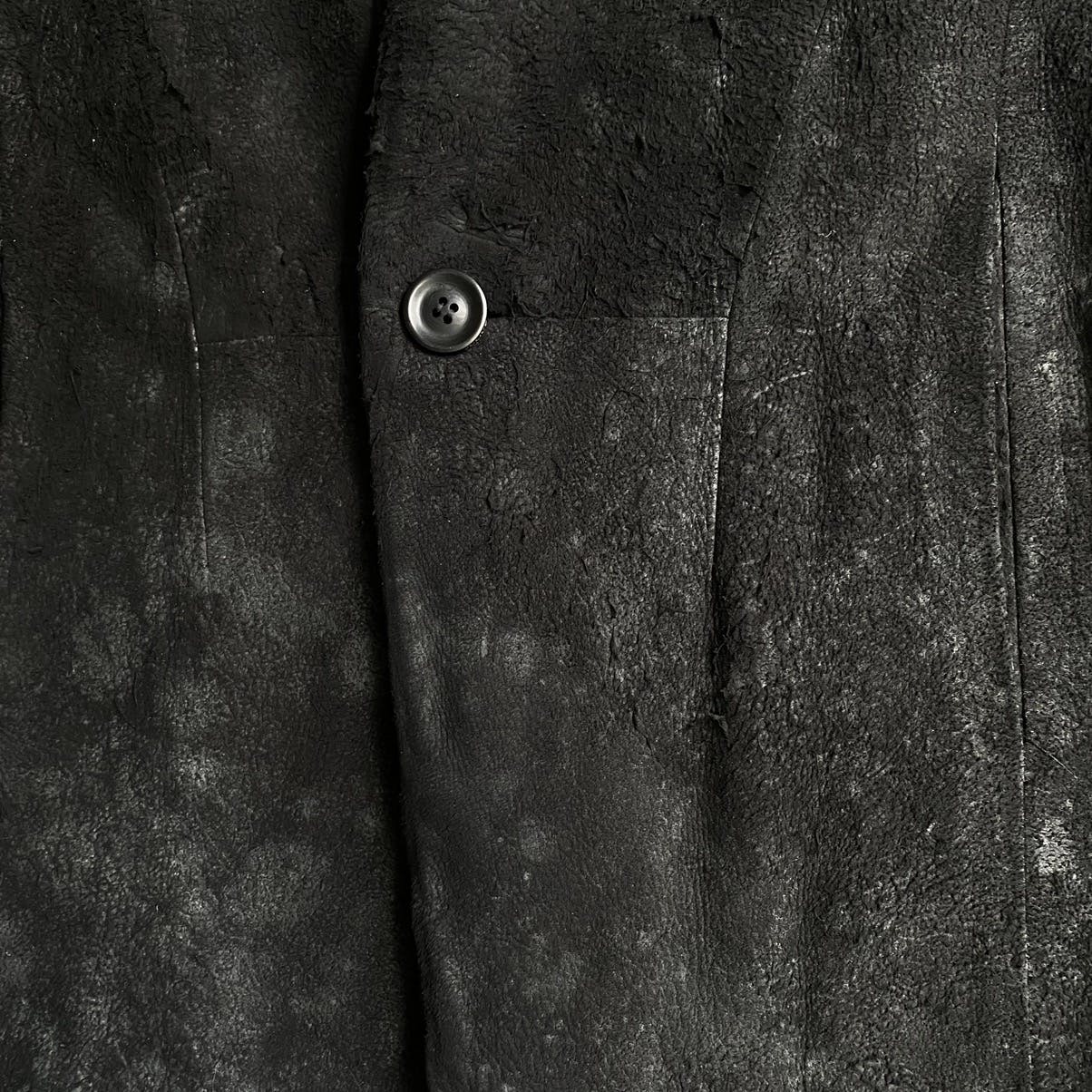 FW13-14 “Crack” Leather Jacket - 4