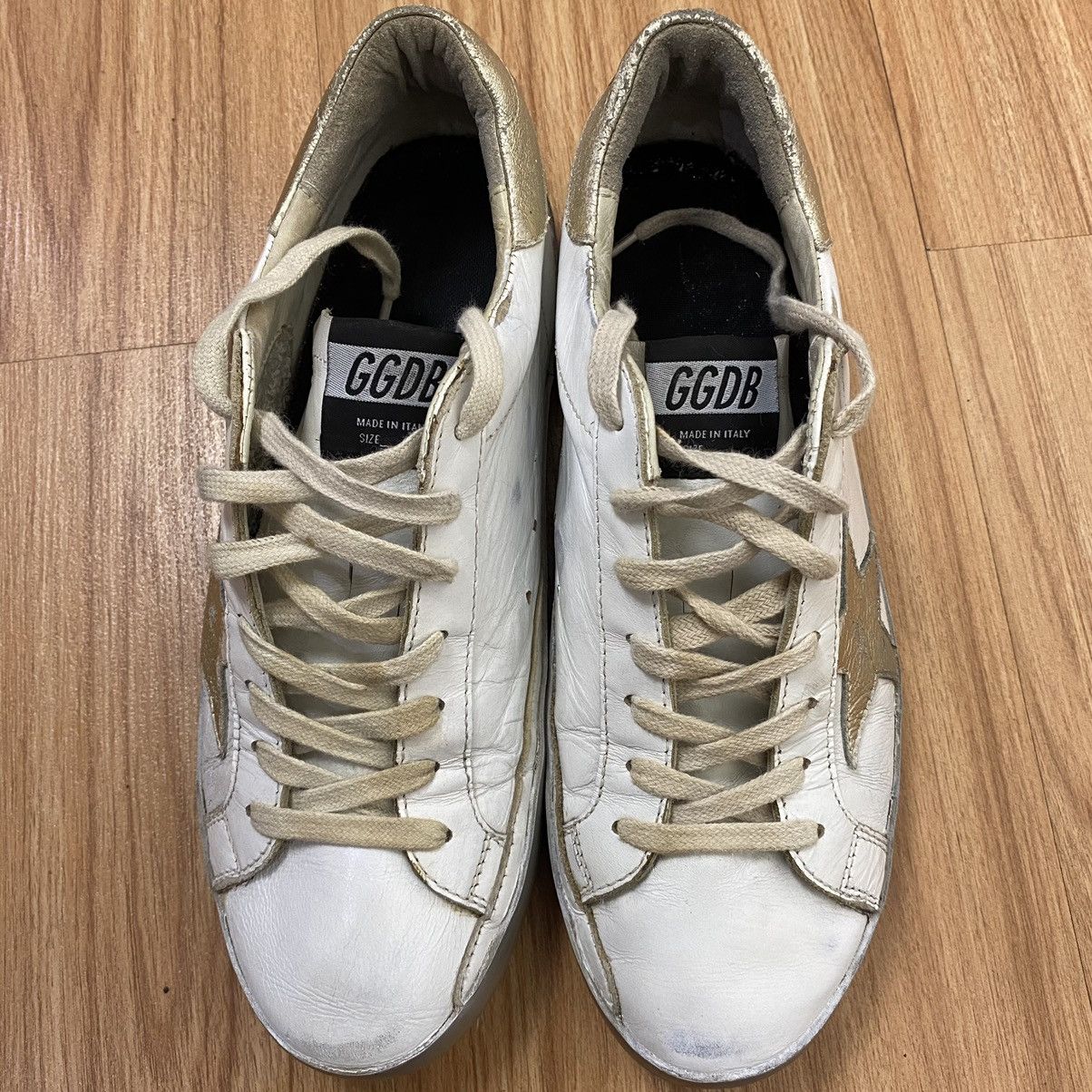 💥GOLDEN GOOSE SUPERSTAR WHITE SNEAKERS SIZE 40 - 11