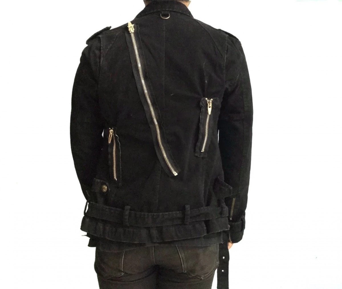 Breath & Stone - Vintage BreathMint / Numbernine Biker/Punk Fashion Jacket - 10