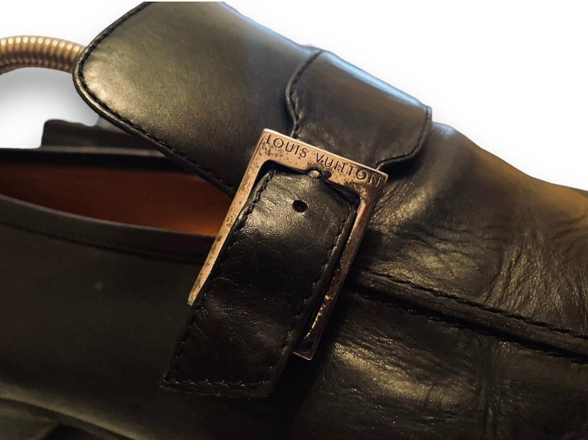 Louis Vuittons Mens Leather Derby Oxford Shoes Size US 9 - 4