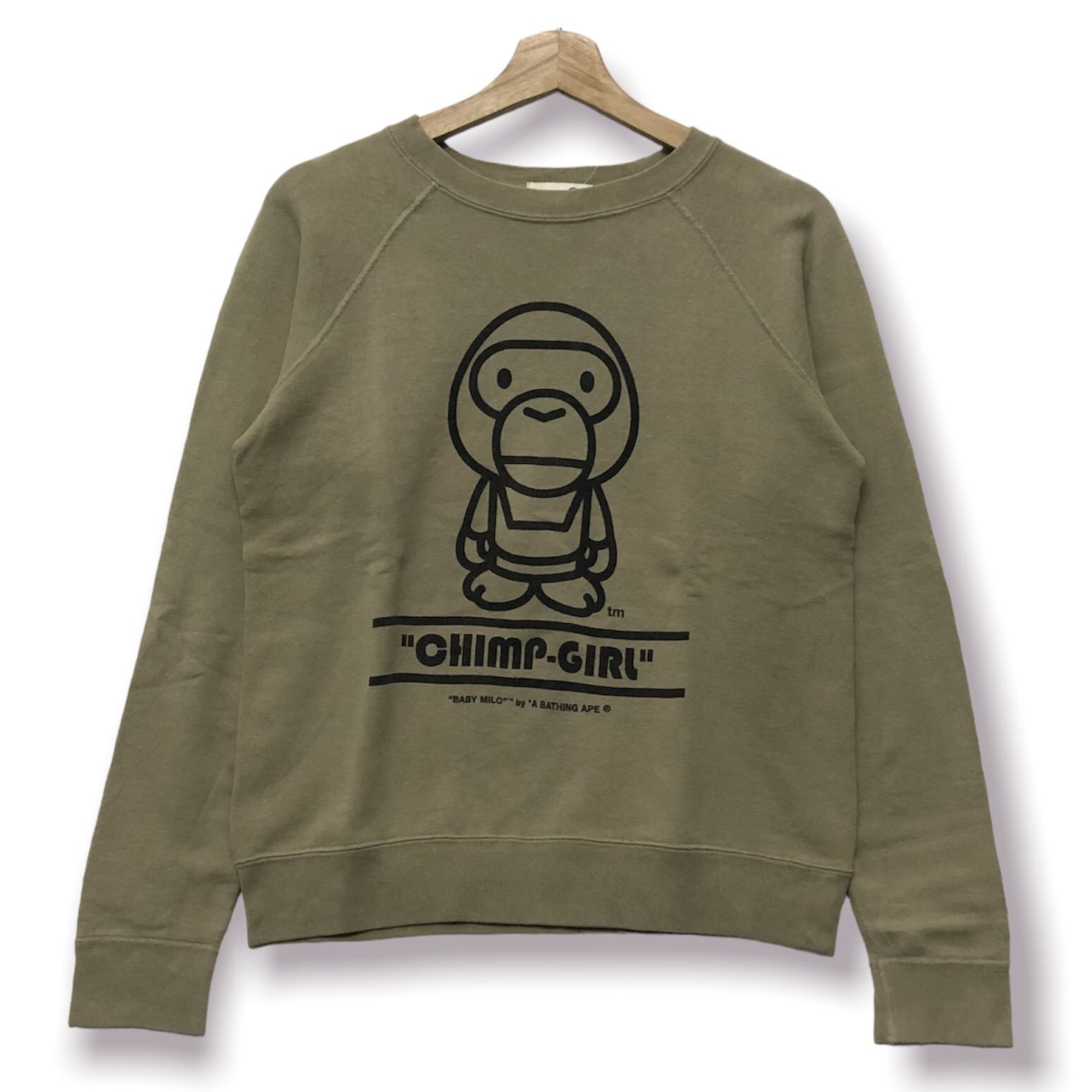 Sweatshirt Bapy Bape Chimp-Girl Size M - 1