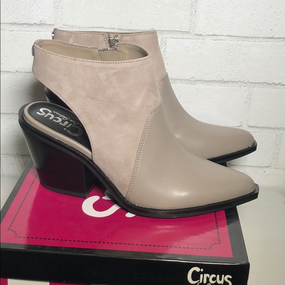 Circus by Sam Edelman - Sam Edelman Carly Cut-Out Ankle Bootie in Cashmere - 8