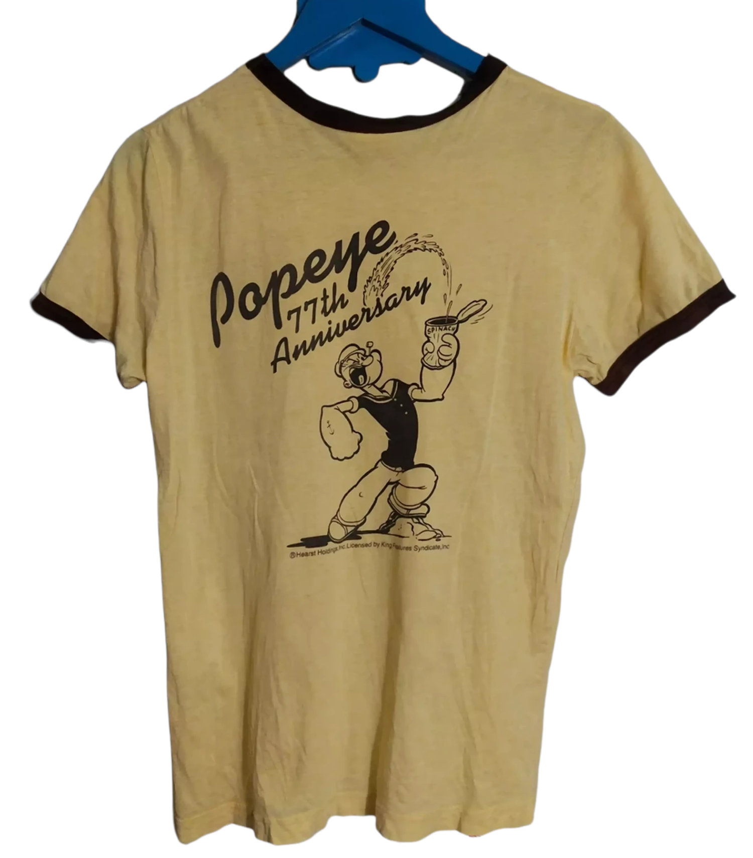 Comics - Popeye T-Shirt Cartoon Graphic Tee ringing - 1