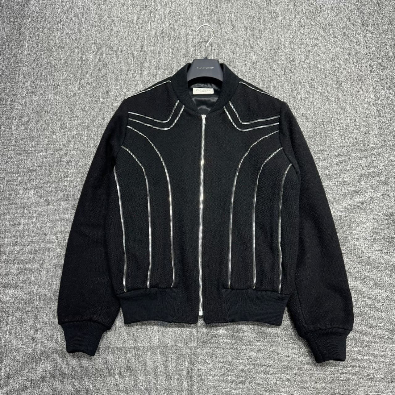 SLP Multi-Zip Wool Baseball Jacket - 1