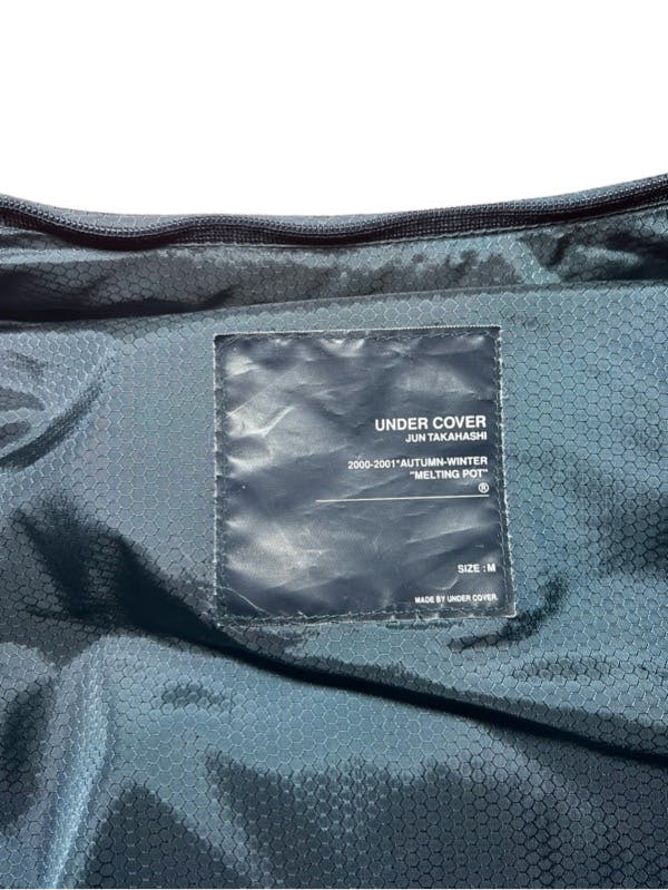 Small Parts Honeycomb Iridiscent convertible puffer jacket - 5