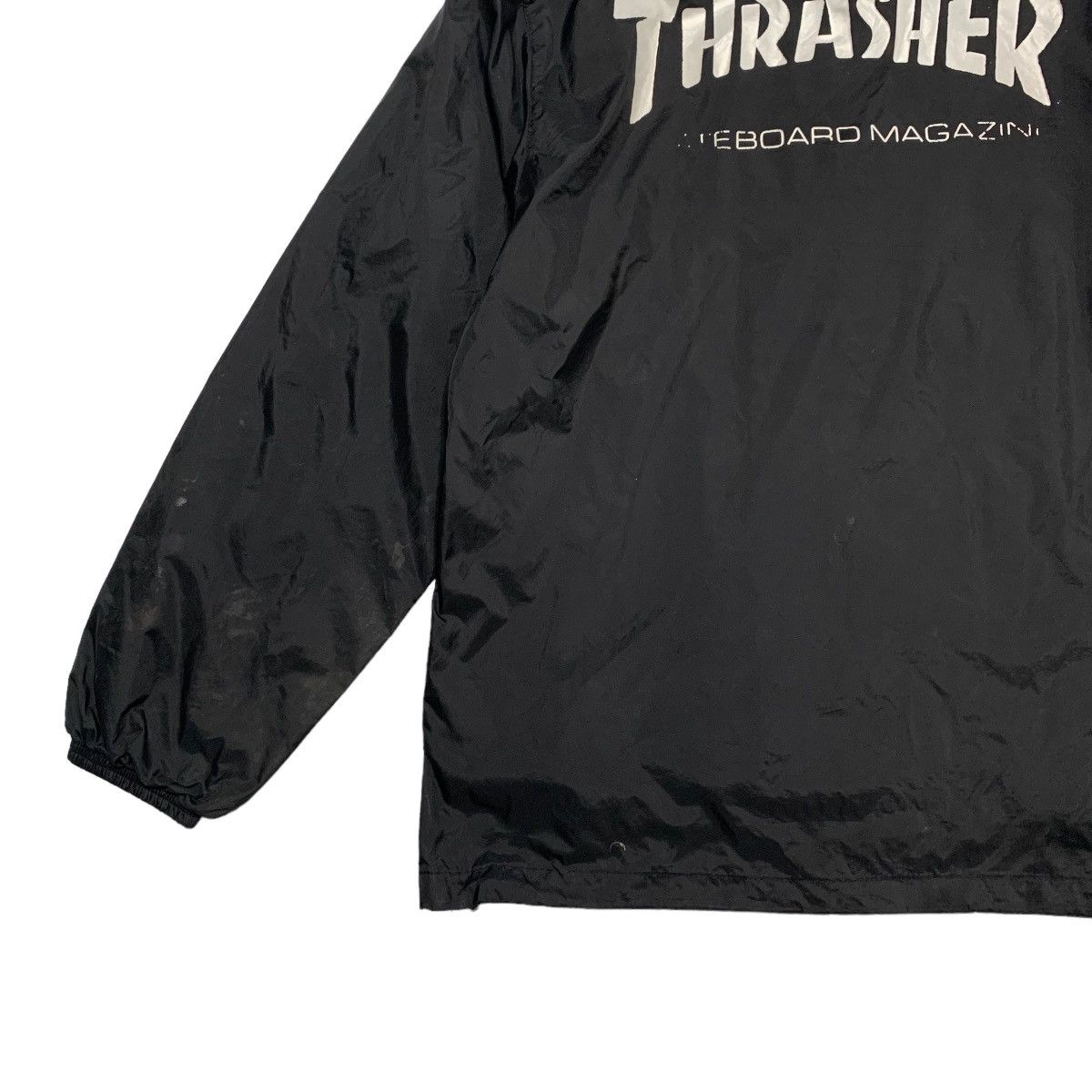 Thrasher Skateboard Magazine Big Logo Nylon Jacket - 2