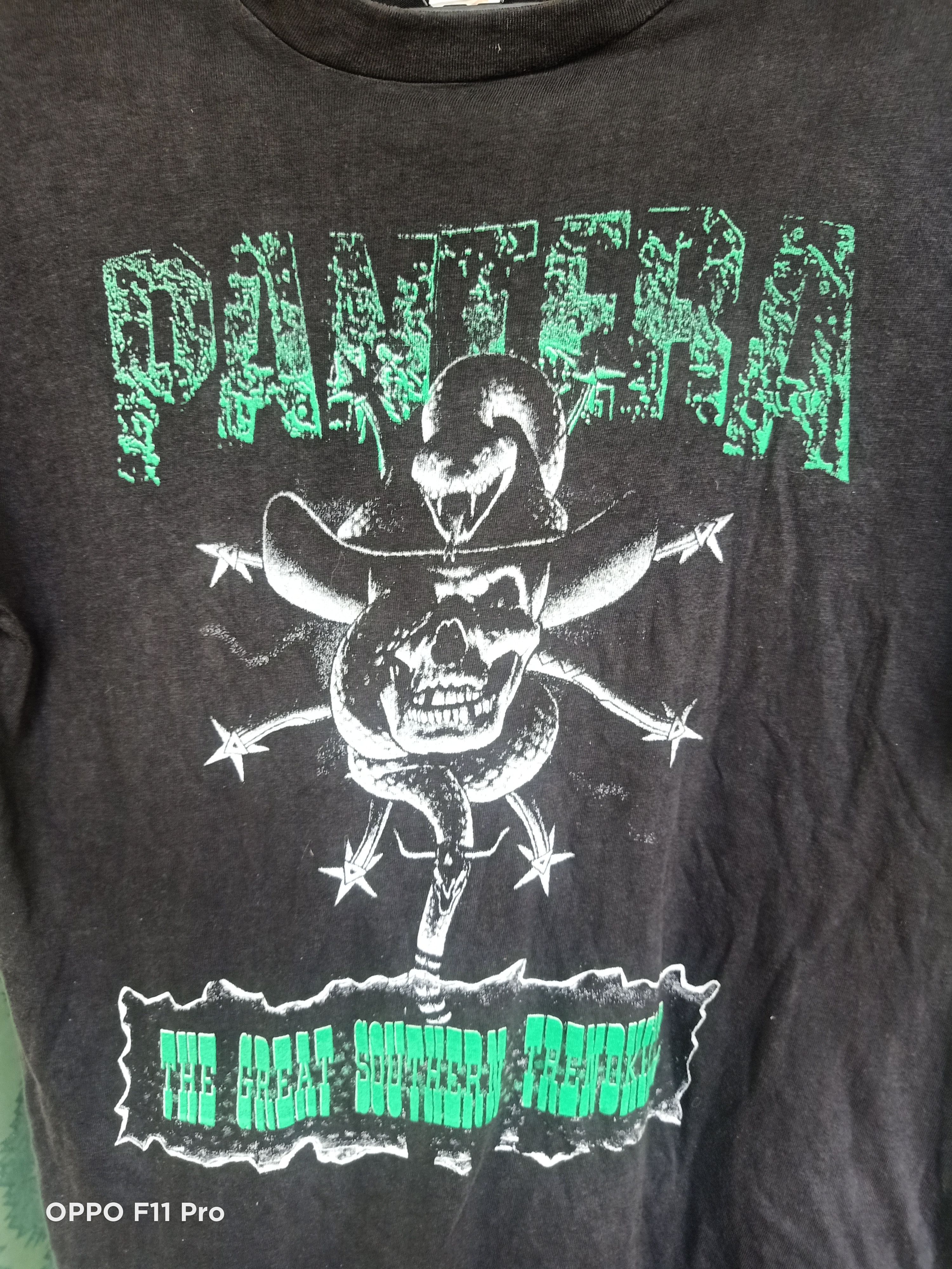 Tour Tee - Vintage 90s Pantera Great southern Trendkill Travis worn Tee - 3