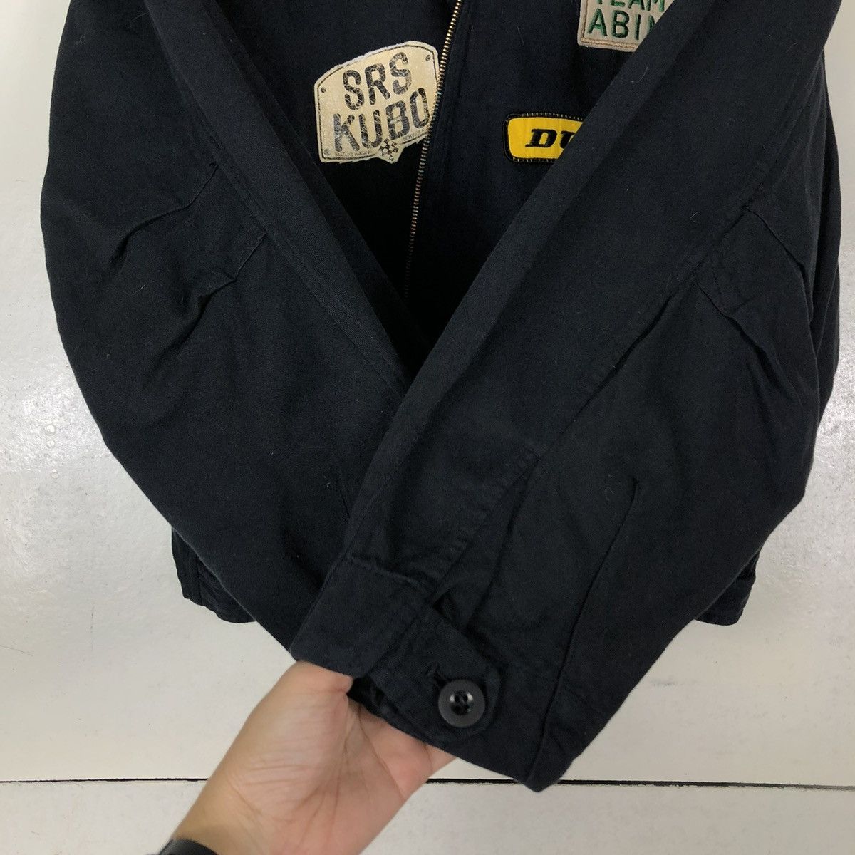 🔥VINTAGE BOMBER JACKET BONEVILLE CP COMPANY BIG LOGO - 14