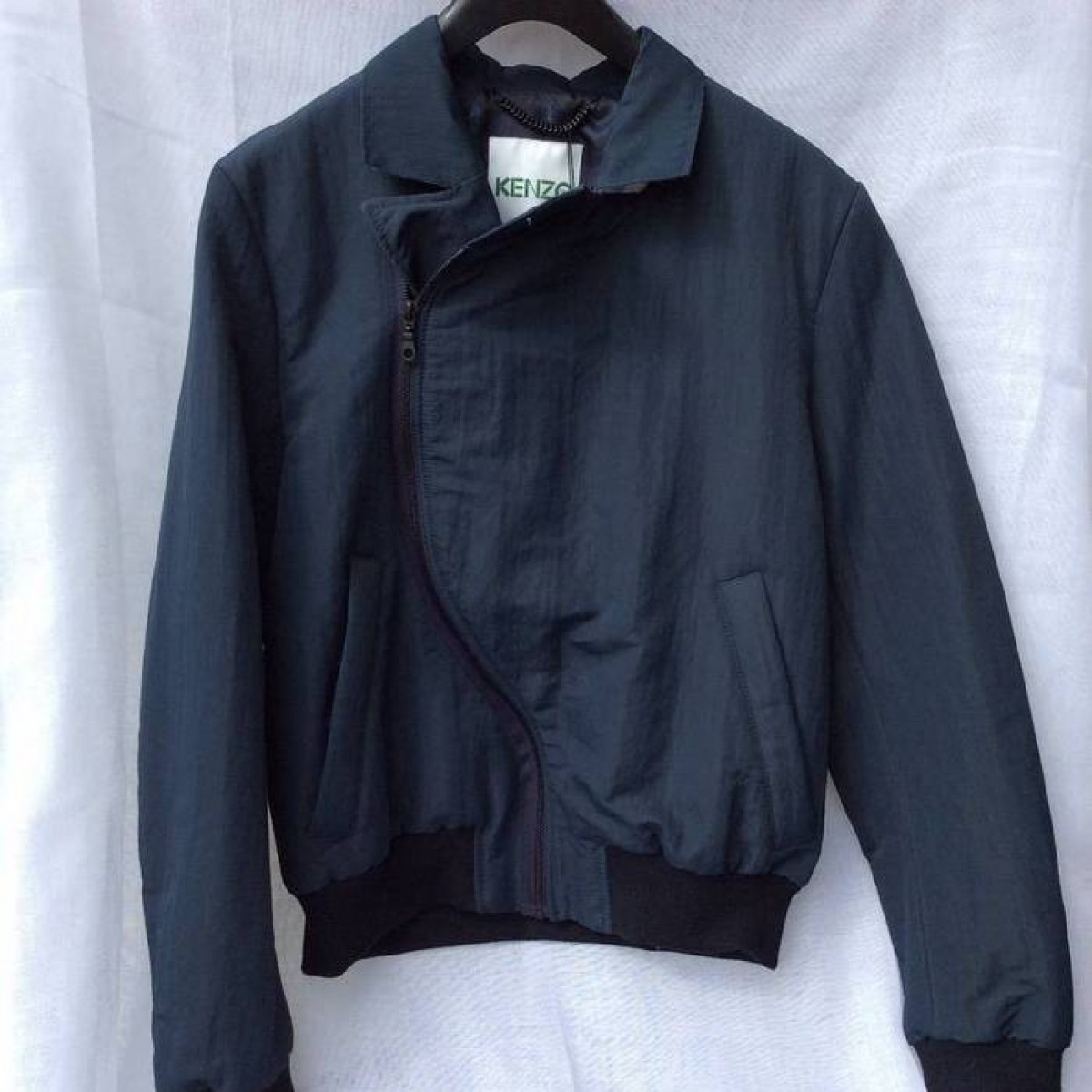 Rare New Blue Navy Perfecto Jacket Size M - 1