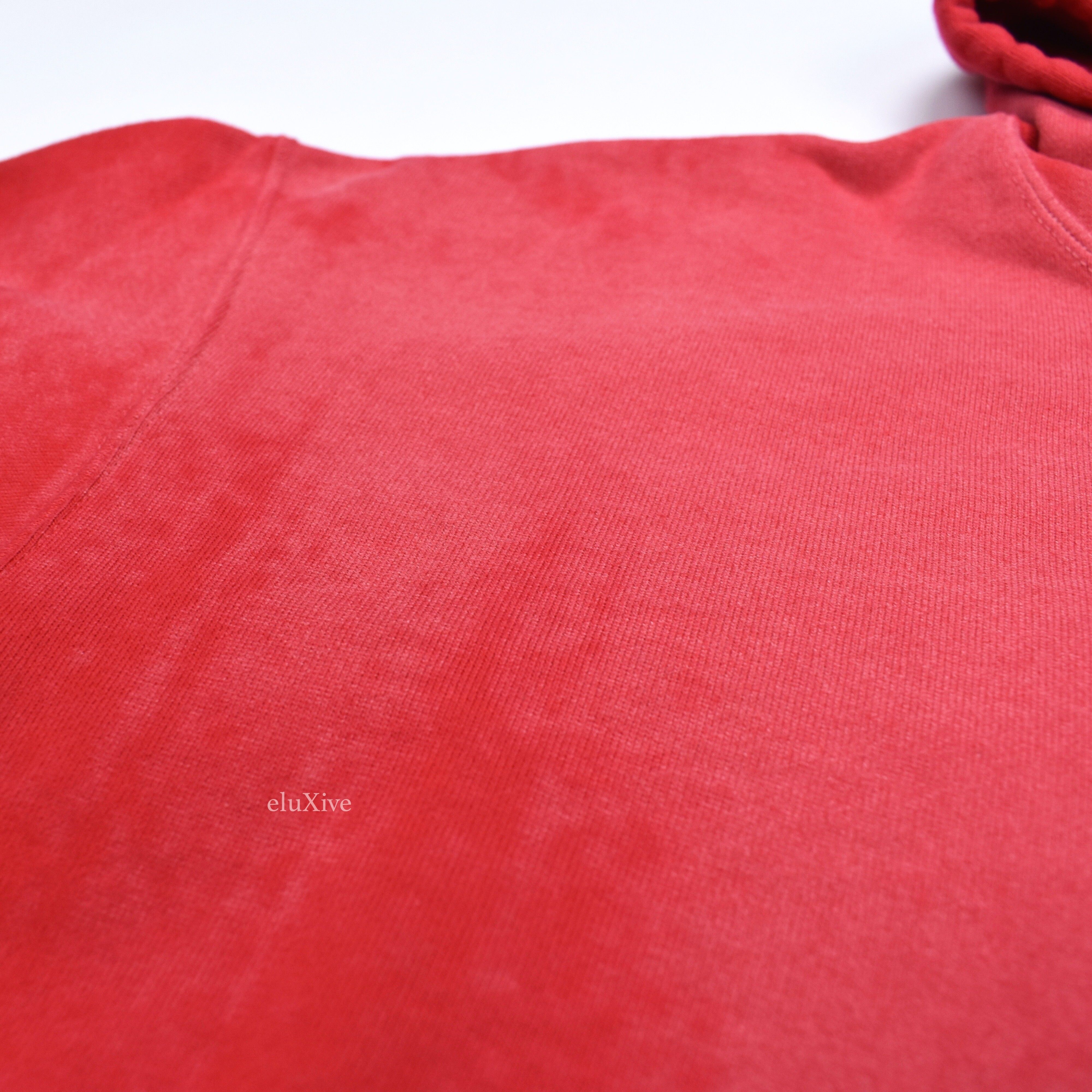 CPFM Sock Logo Hoodie Red DS - 11