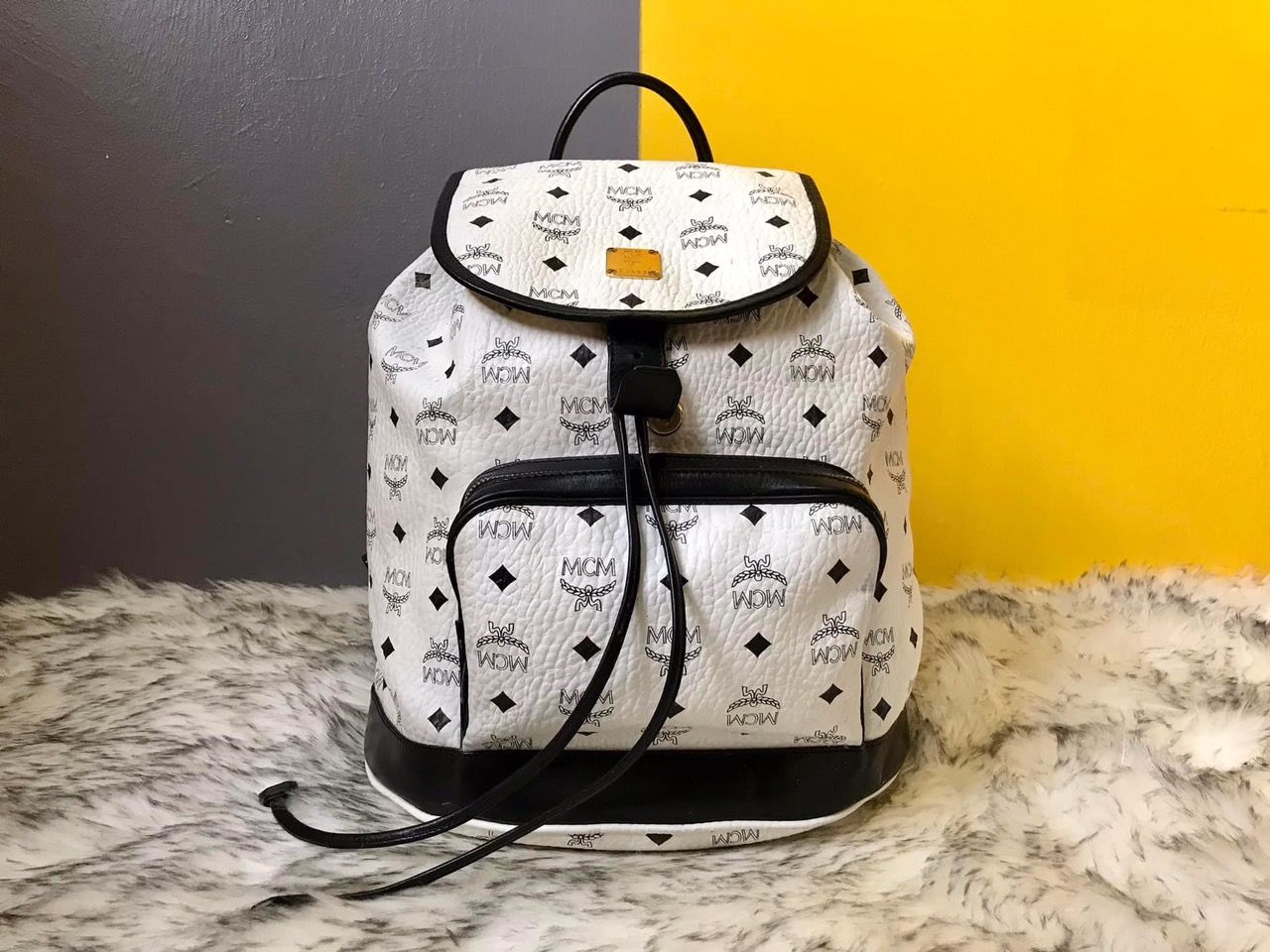 Authentic MCM Heritage Backpack - 1