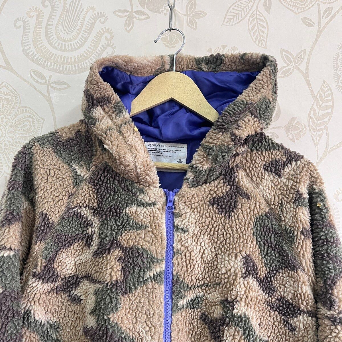 Military - Markey's Big Field Camouflage Sweater Hoodie Japanese - 4