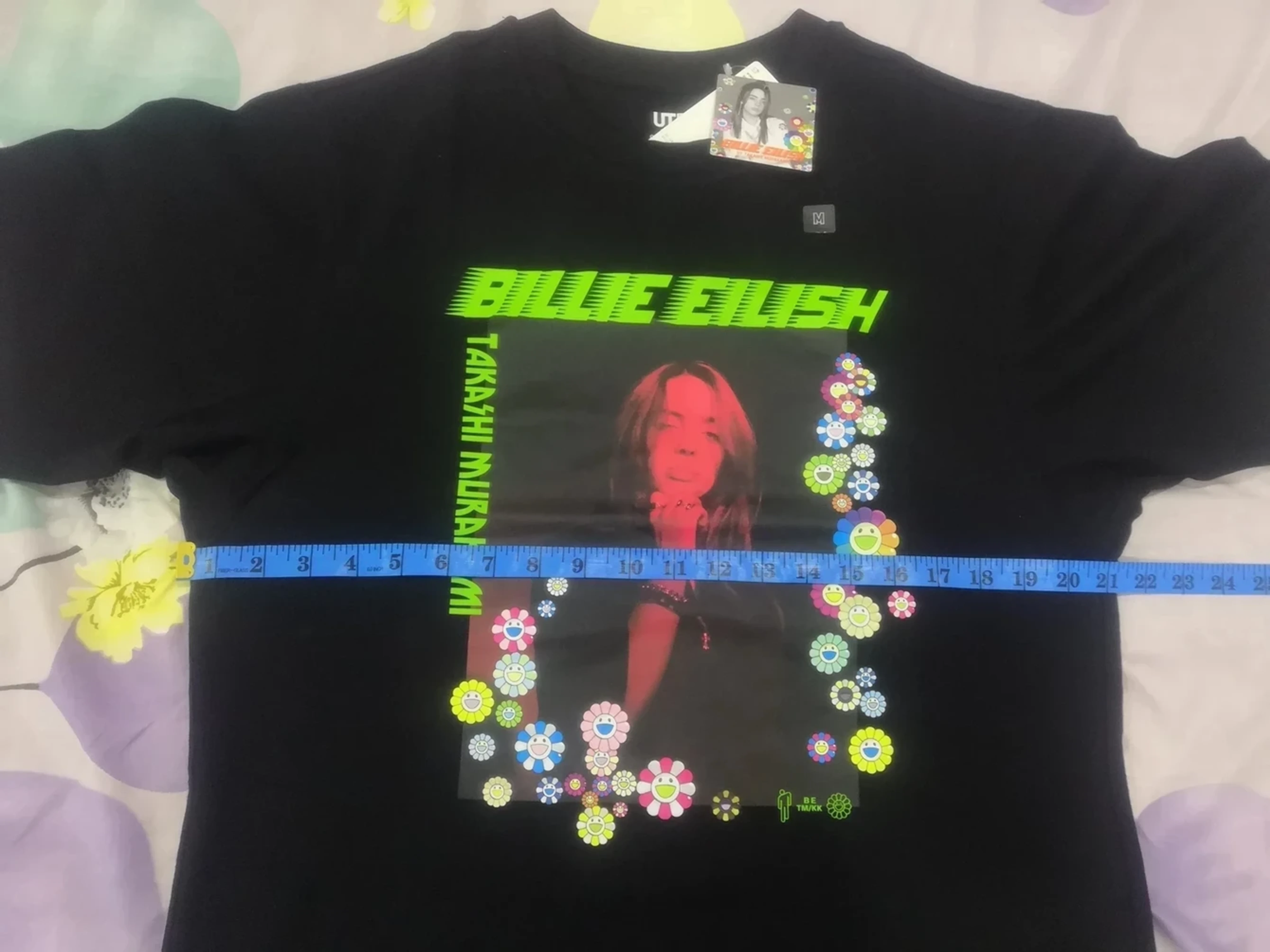 Japanese Brand - Billie Eilish x Takashi Murakami Graphic T-Shirt - 4