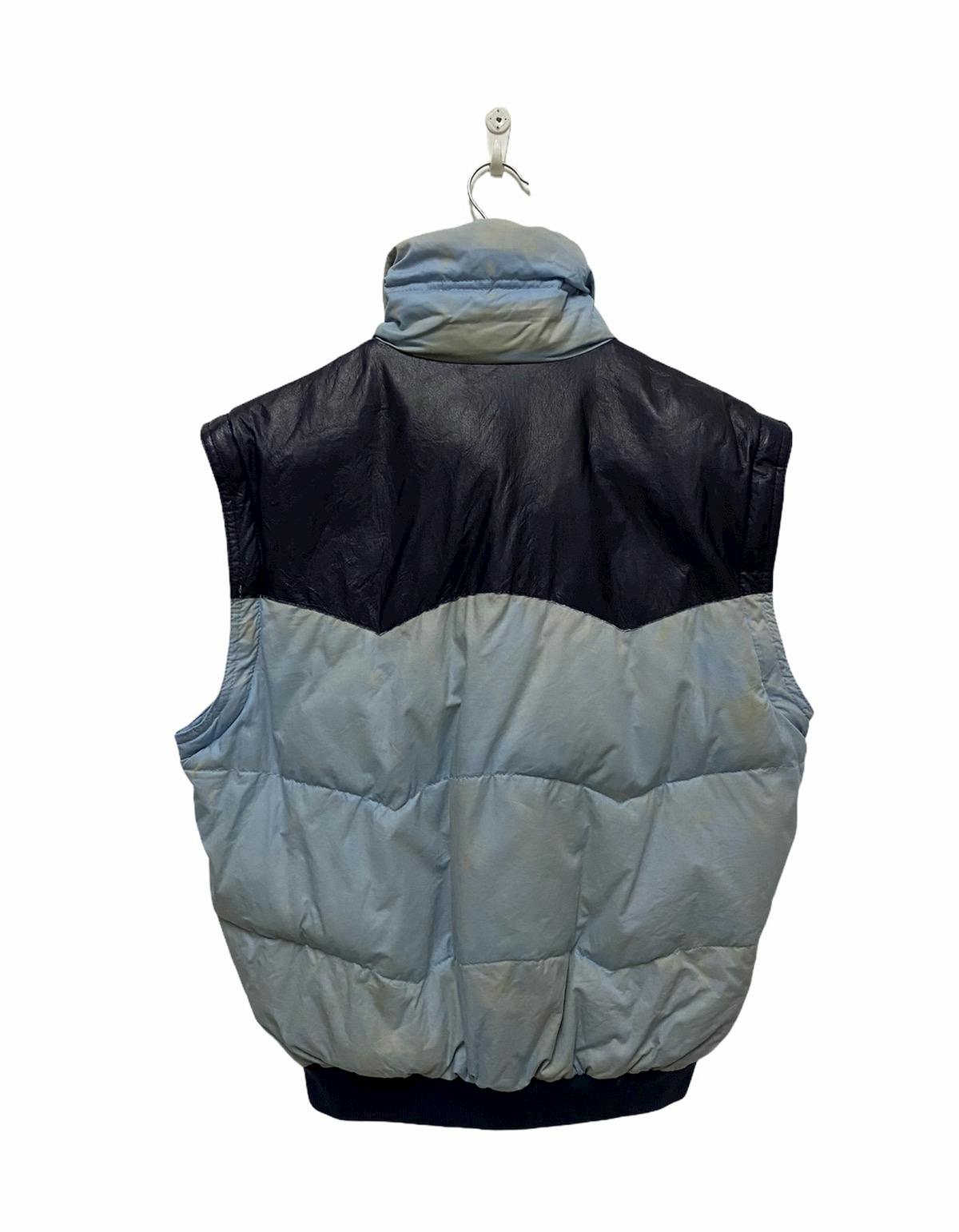 Vintage Moncler Asics Puffer Down Jacket Vest Detach Sleeve - 9