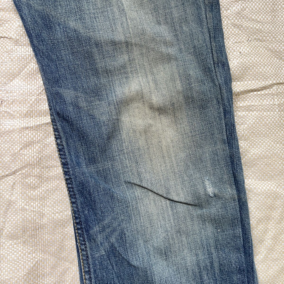 Distressed Diesel Black Zatiny Denim Jeans Made In Italy - 15
