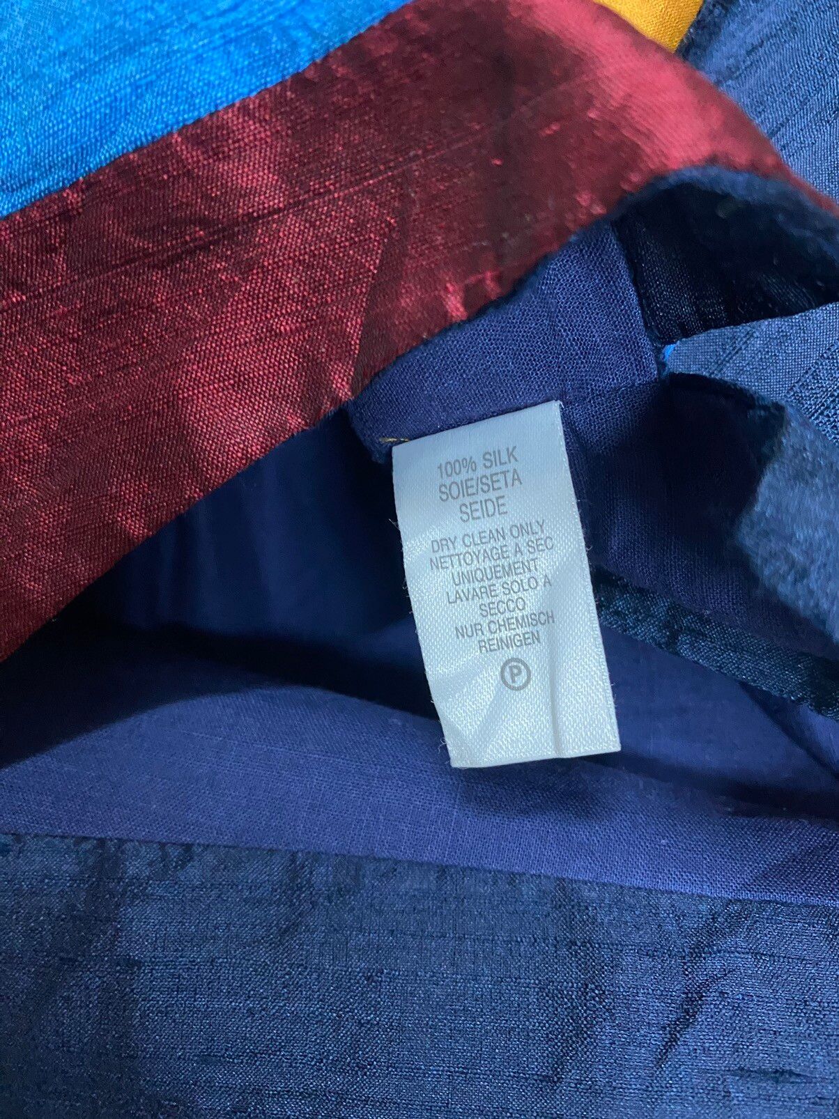 Authentic🔥Paul Smith London Rainbow Silk Vest Jacket - 15