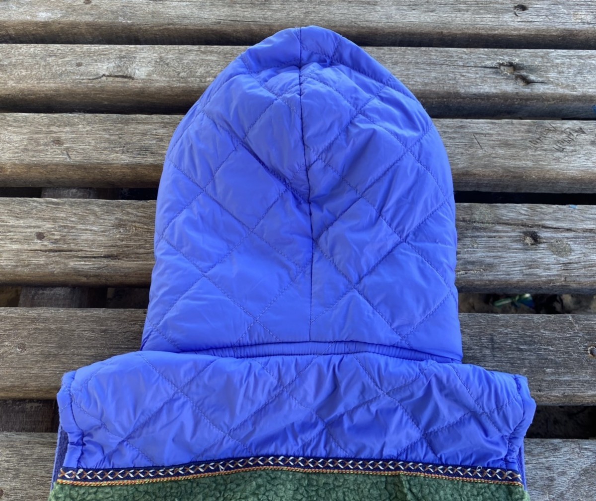 Japanese Brand - Titicaca Sherpa Fleece Sleeveless Hoodie Jacket - 5