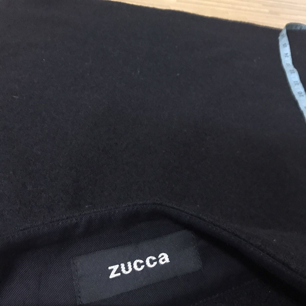 Zucca issey miyake black wool skirt - 6