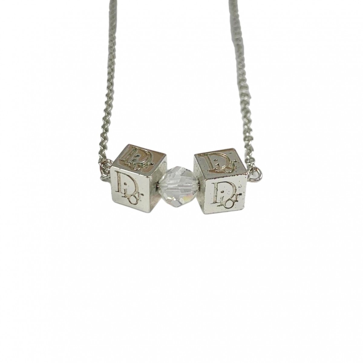 Silver Dice necklace - 1