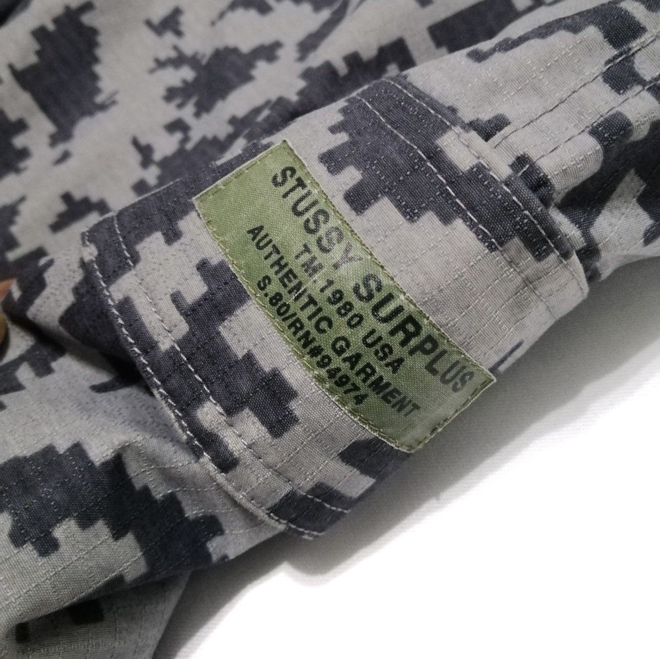 Stüssy 🔥 Vintage Stussy surplus digital camo short pants