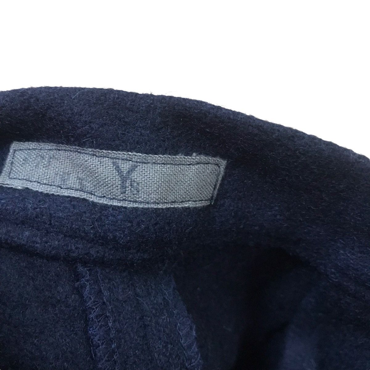 Vintage yohji yamamoto black wool pants - 6