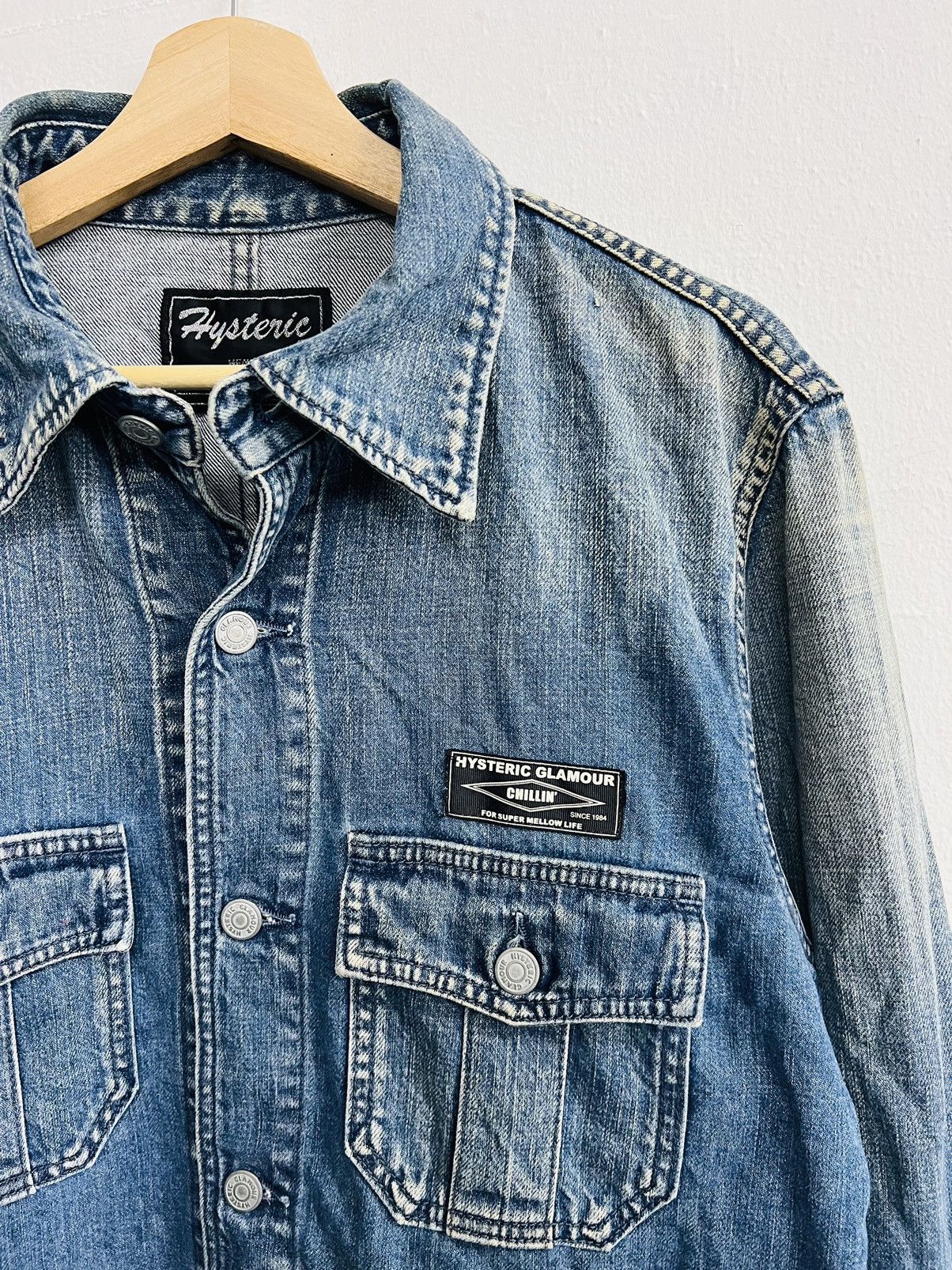 Vintage Hysteric Glamour Heavy Denim Jacket - 2