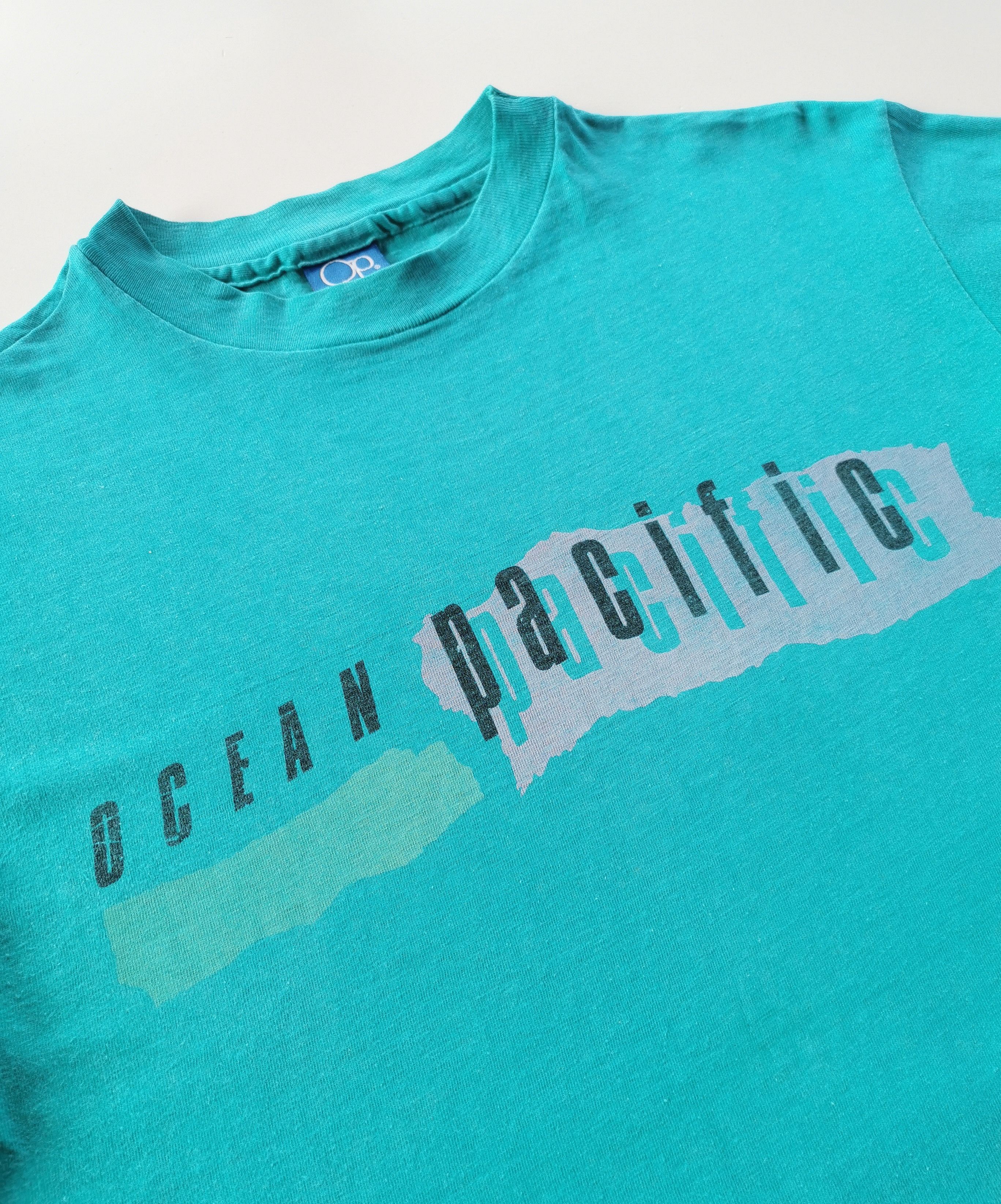 1987 Vintage Ocean Pacific OP Surf Tshirt - 7