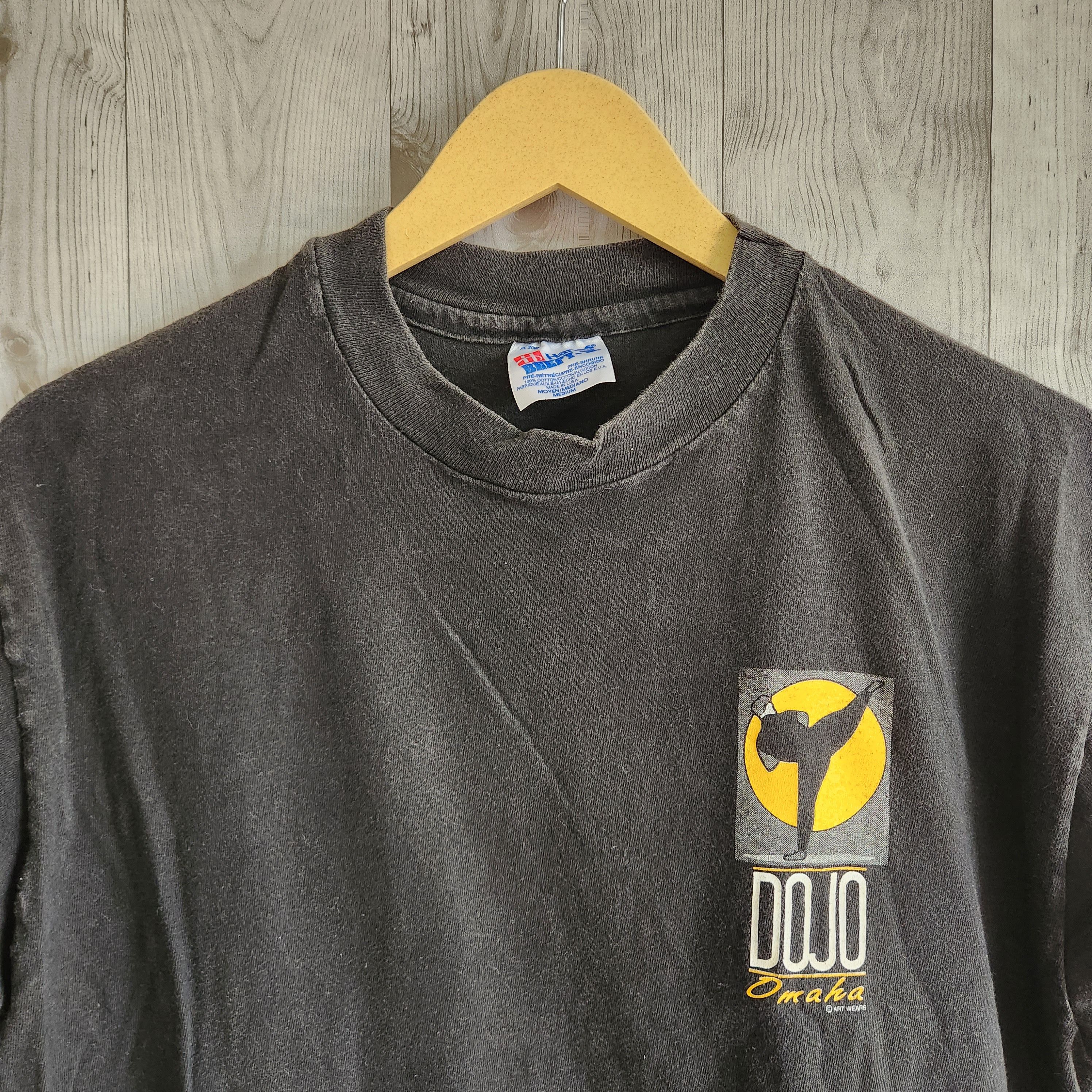 Vintage DOJO Omaha TShirt Single Stitches 1980s - 16