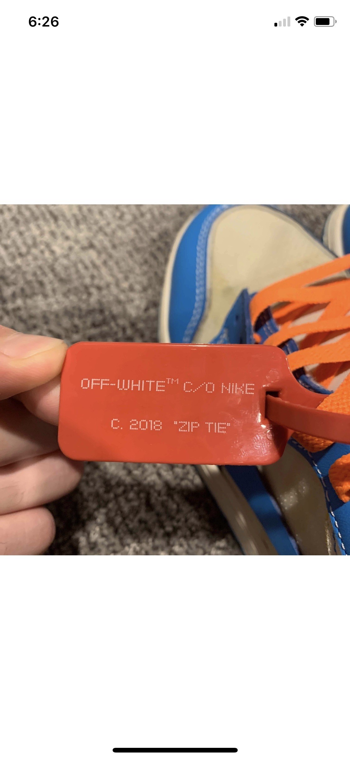 off white unc 1 - 7