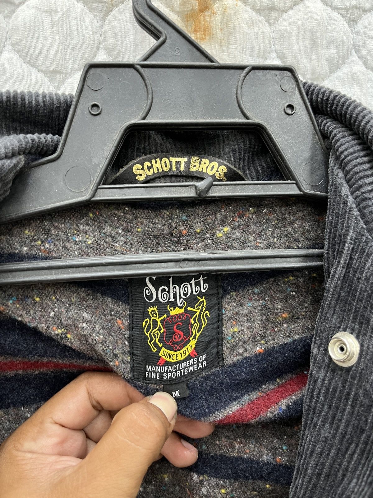 🔥🔥🔥SCHOTT BROSS CORDUROY JACKET - 8