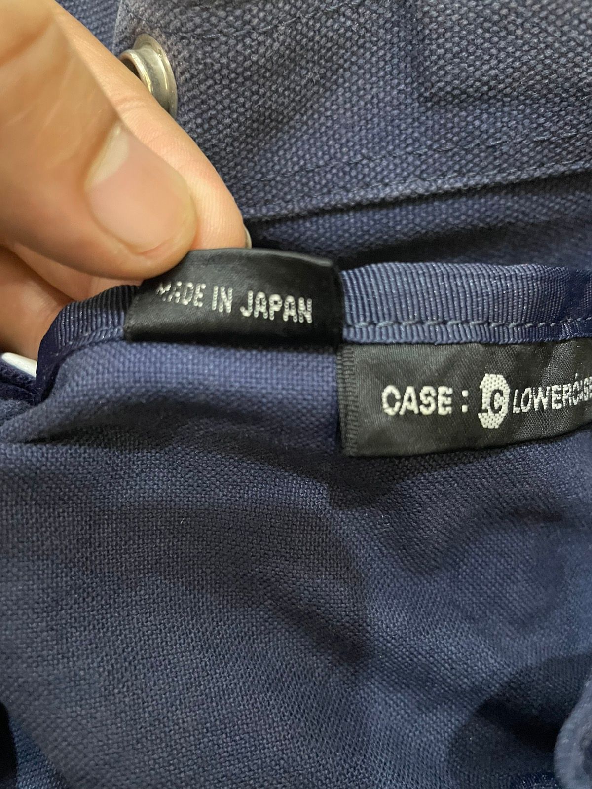 Yoshida Porter Tokyo X Lower Case Blue Logo Sling Bag - 8