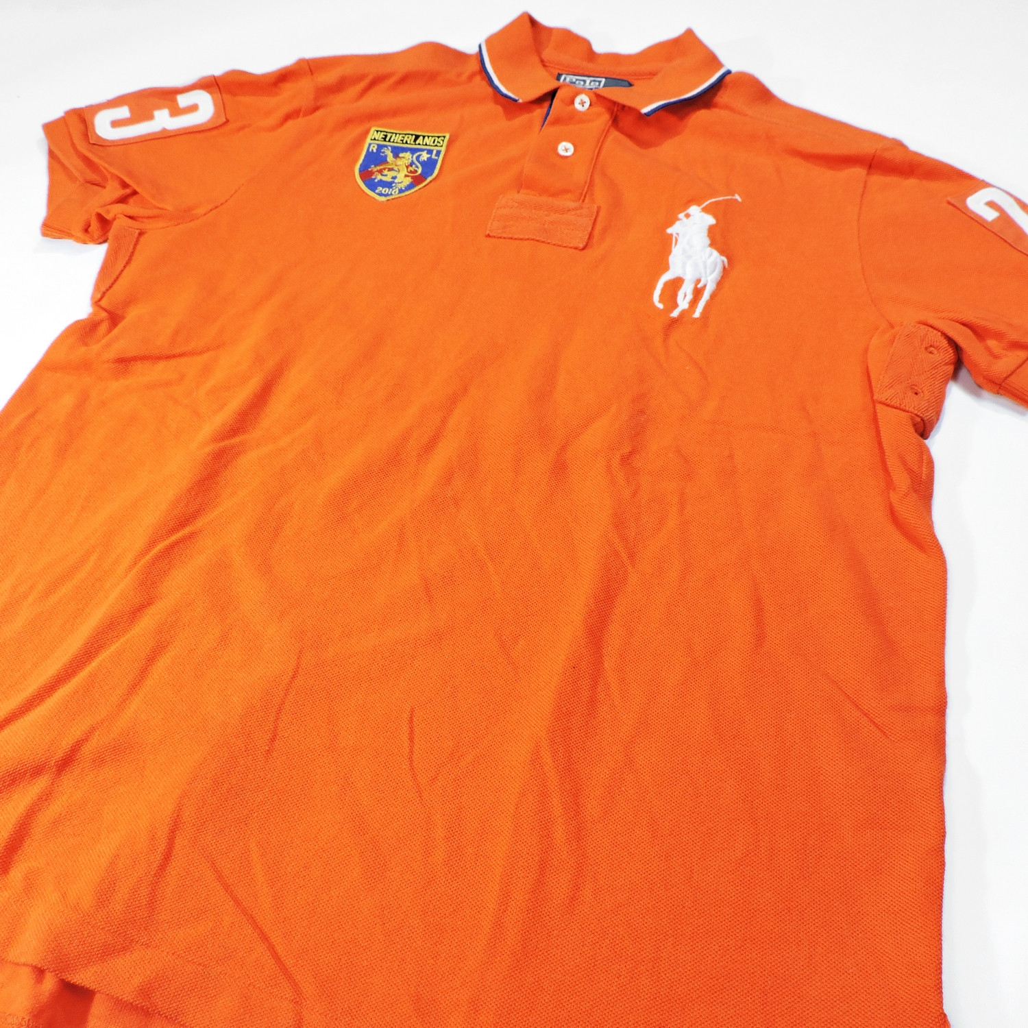 POLO RALPH LAUREN NETHERLANDS CUSTOM FIT POLO SHIRT - 7