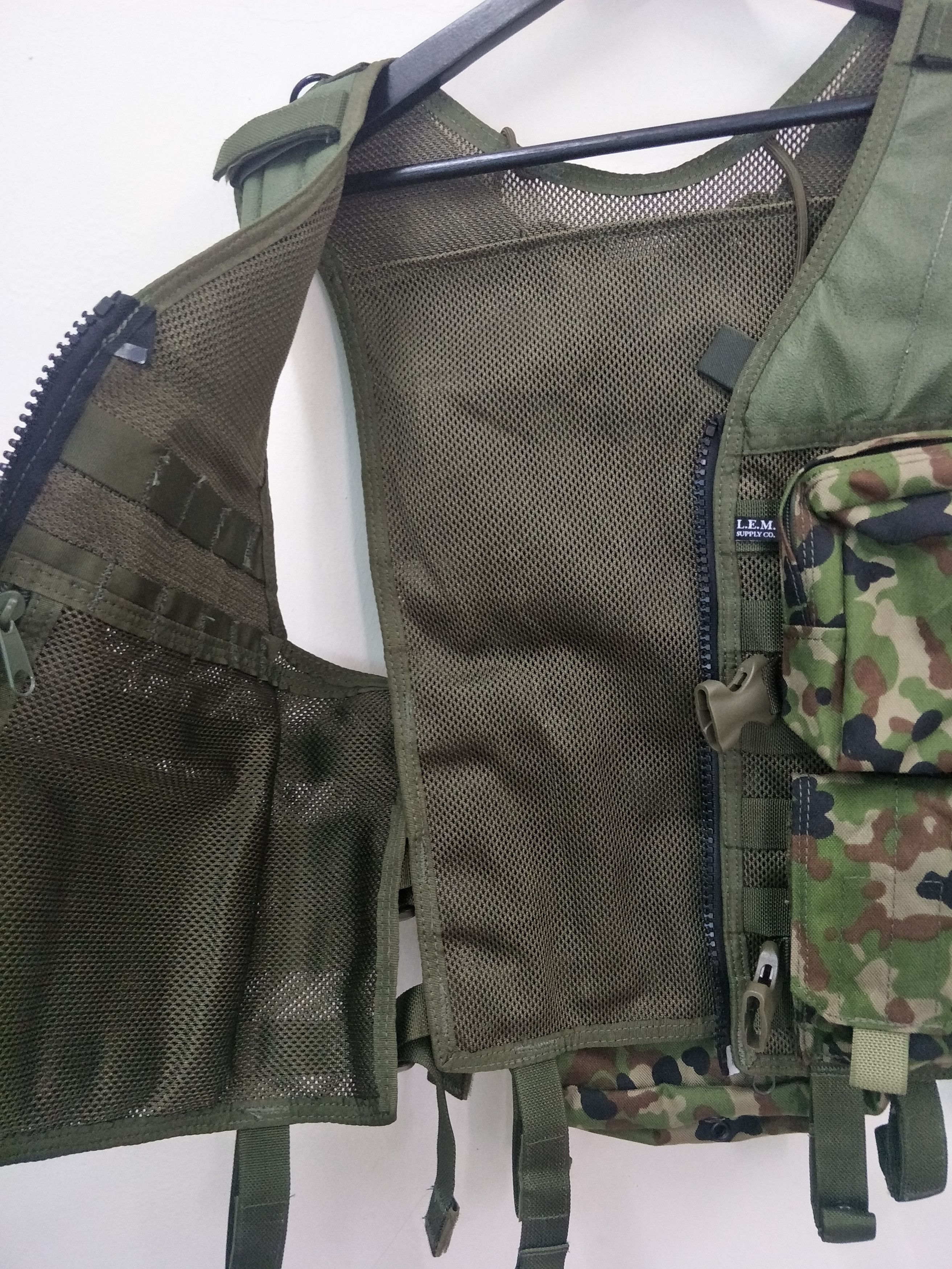 Japanese Brand - Tactical Military Camo Heavy Vest Backpack - 2