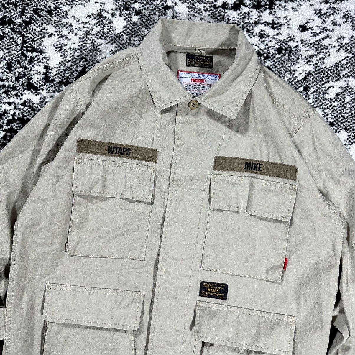 WTAPS WTAPS JUNGLE LS 01 SHIRT COTTON WEATHER 2016 | prgoodzstock |  REVERSIBLE