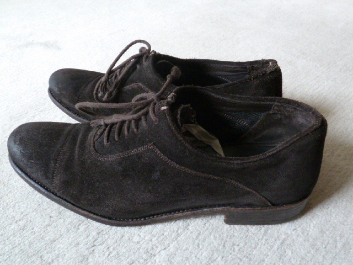 N.D.C. Made By Hand - Italy Rare Brogues Derby Sz 40 Fits 41+ - 1