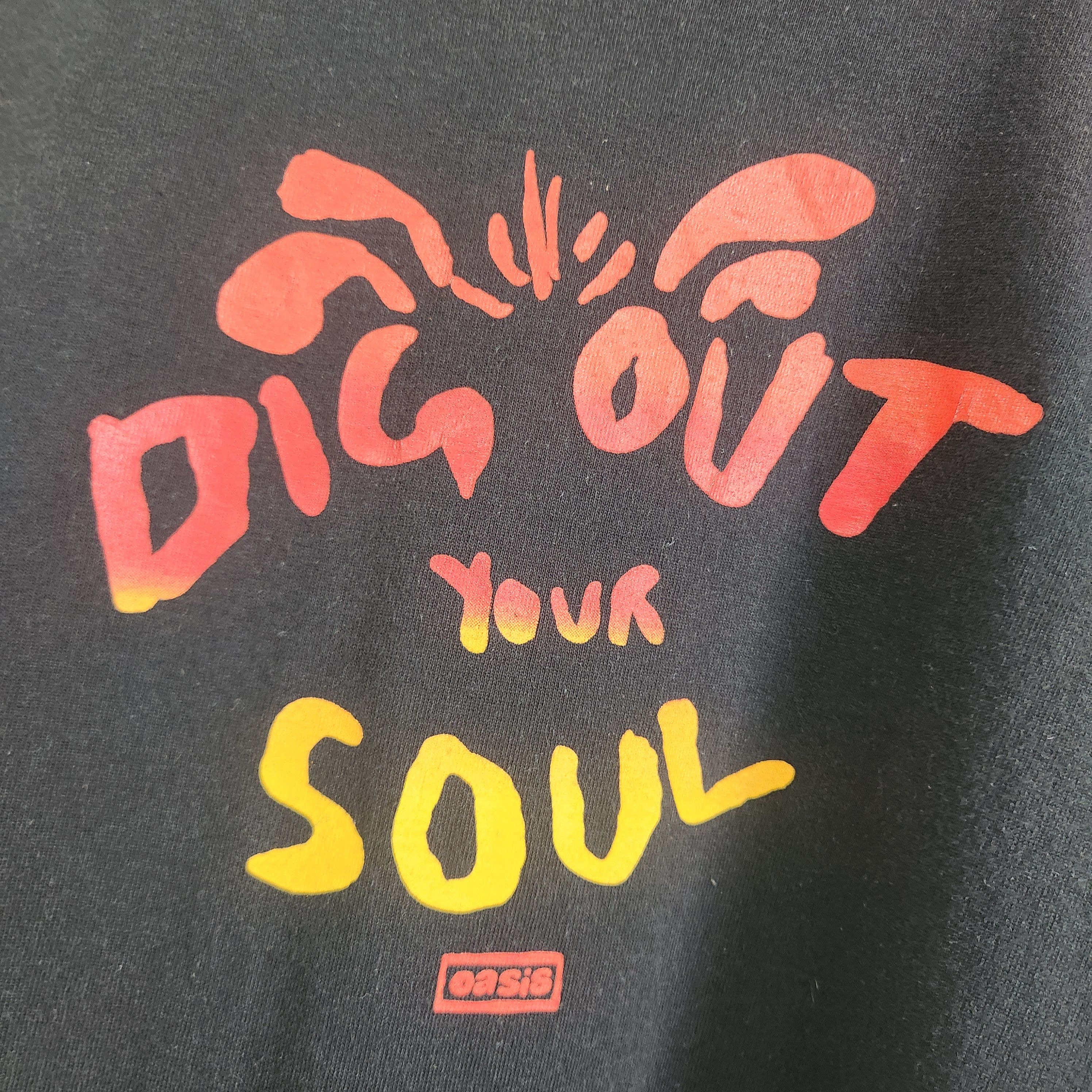 Tour Tee - Vintage OASIS Dig Out Your Soul TShirt - 9