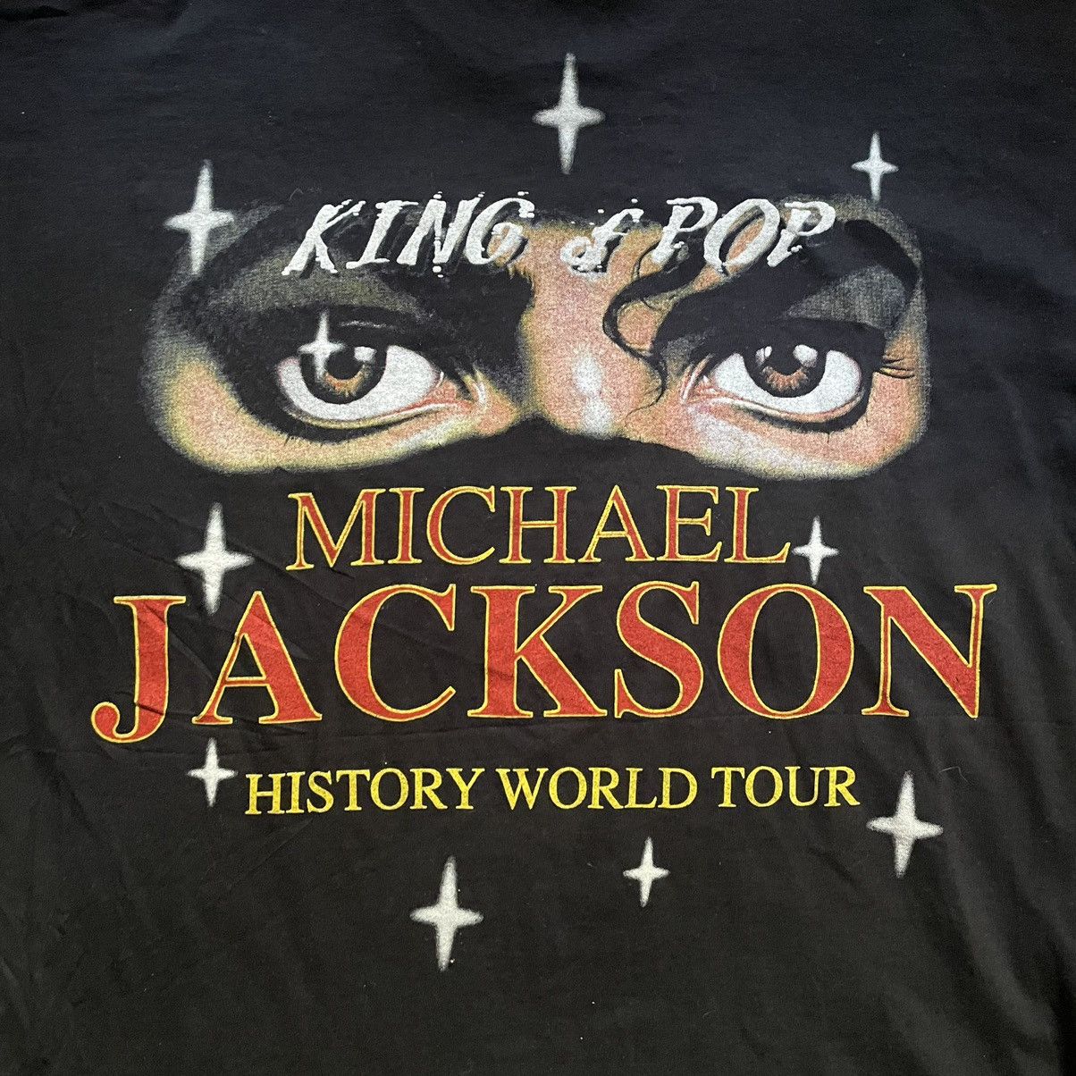 Vintage - 90’s Micheal Jackson history world tour tee - 4