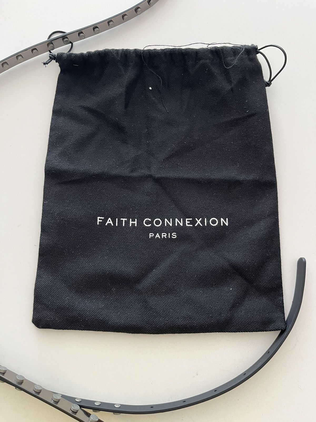 NWT - Faith Connexion XL Studded Leather Belt - 5