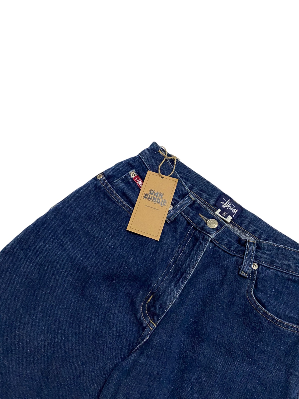Vintage Stussy Short Jeans Made in USA - 4