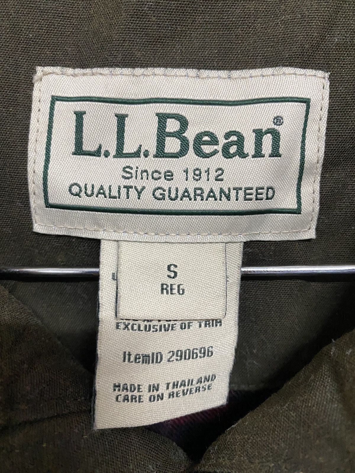 Vtg L.L Bean Wax Jacket - 10