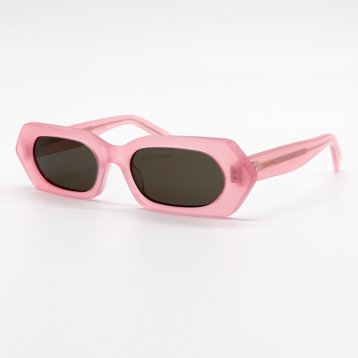 NEW CELINE CL40243I 72J SUNGLASSES GEOMETRIC PINK GREY WOMEN - 4