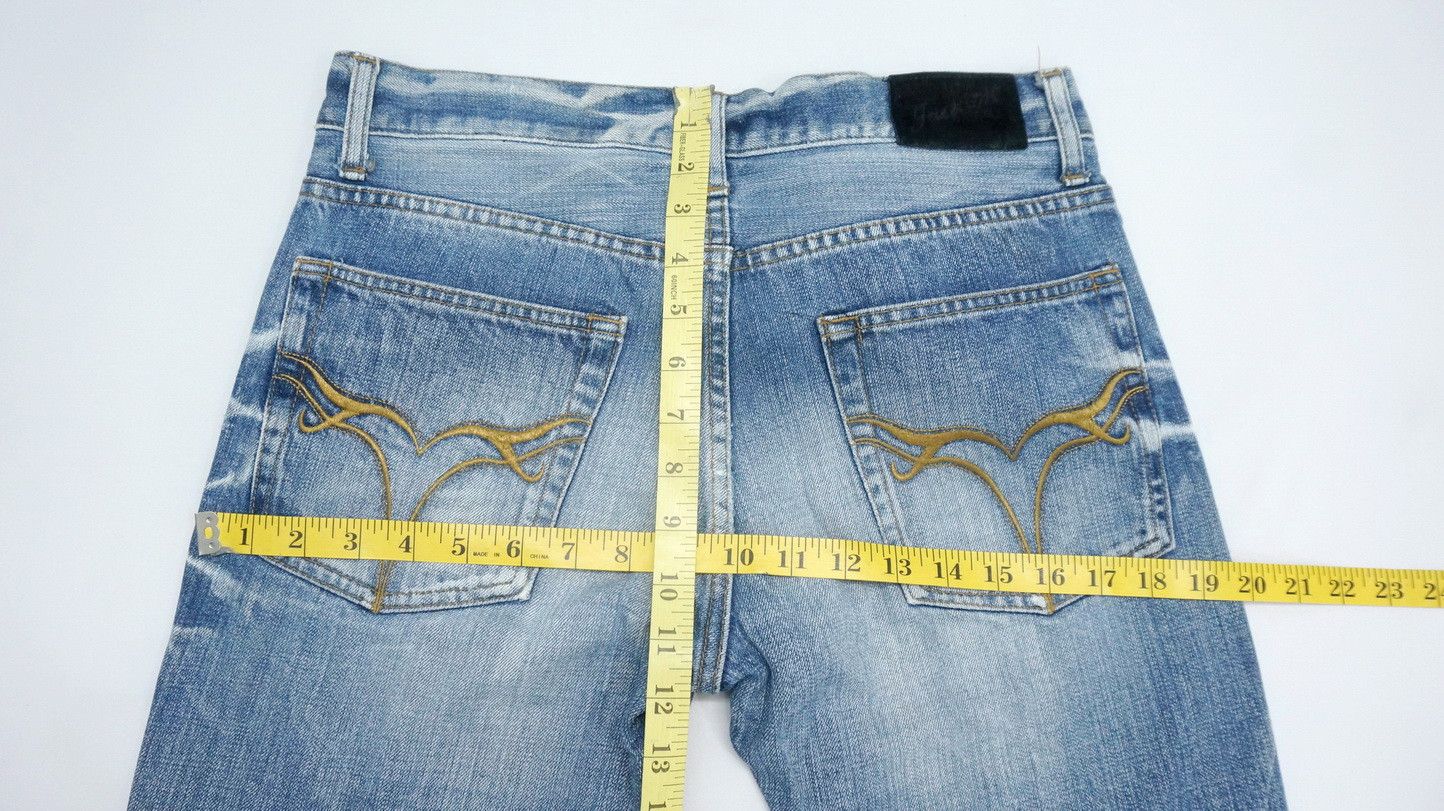 Vanquish - DopeVtg🔥Japan JACKROSE Flared Tribal Mark Distressed Jeans - 14