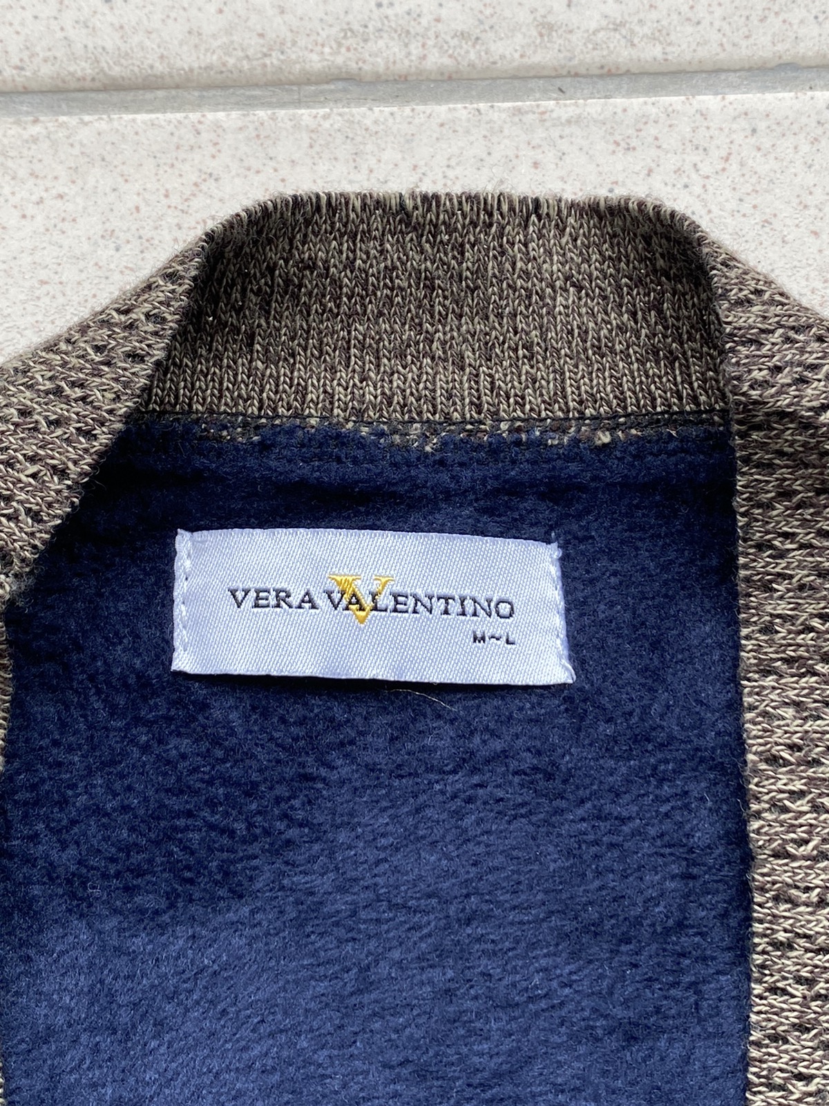 Other Designers Vintage - Vintage Vera Valentino Knit Embroidered